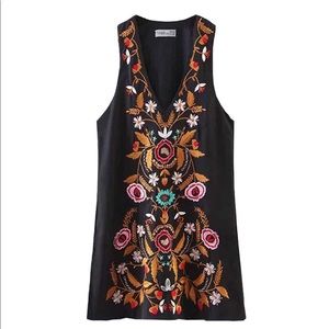 Floral Embroidered Dress